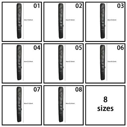 Waterproof Leather Instrument Bag - Thickened Vertical Storage Case for Flute, Piccolo, Saxophone & Wind Instruments