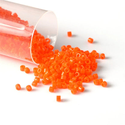 Miyuki Delica Seed Beads - 11/0 Glass Beads for DIY Jewelry, Bracelet Making & Craft Projects