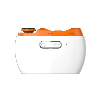 2-in-1 Electric Nail Clipper with Light - Type-C Rechargeable Manicure Machine, Portable Automatic Nail Cutter