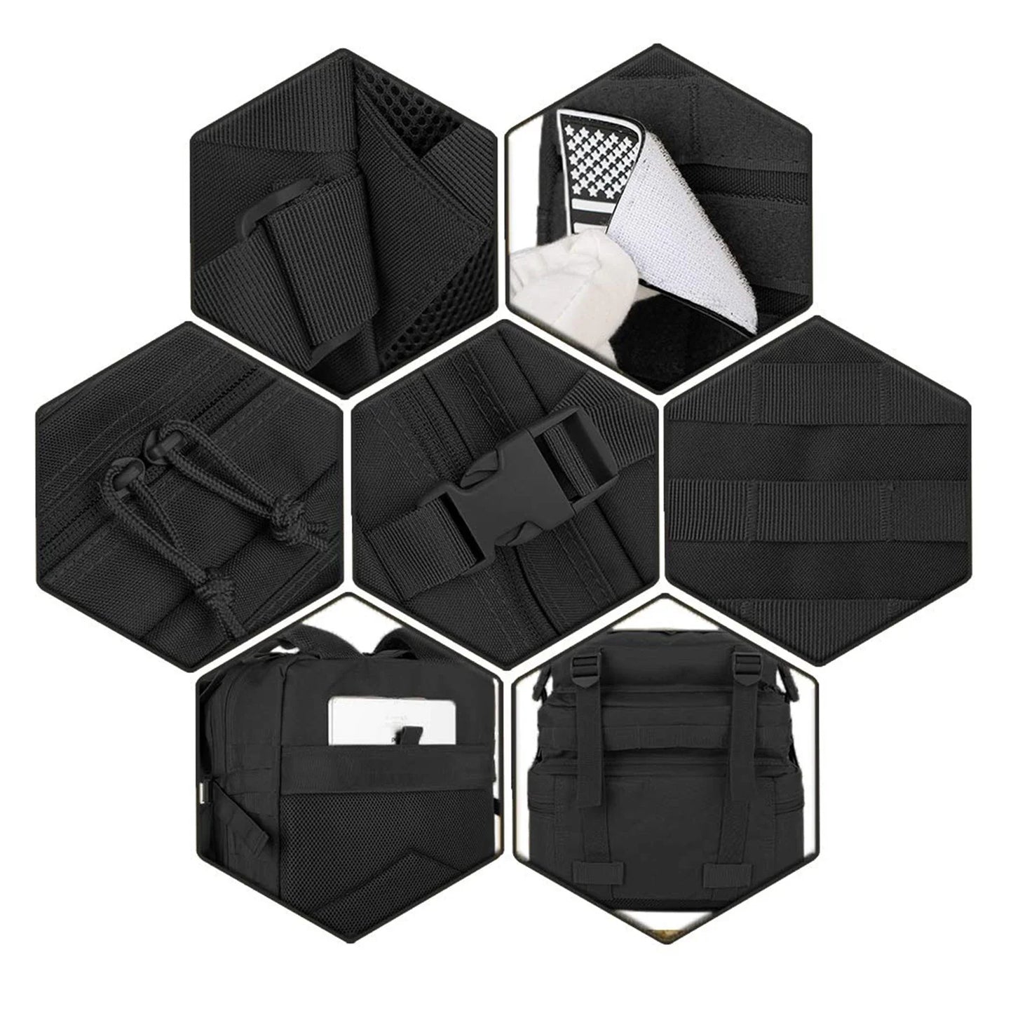 45L Tactical Backpack – Molle Assault Pack for Hiking, Trekking, Camping, Fitness & Daily Use
