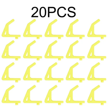 Universal Shelf Hooks - 10.3mm Hole Spacing Storage & Garage Shelving Support Hooks 5-20PCS