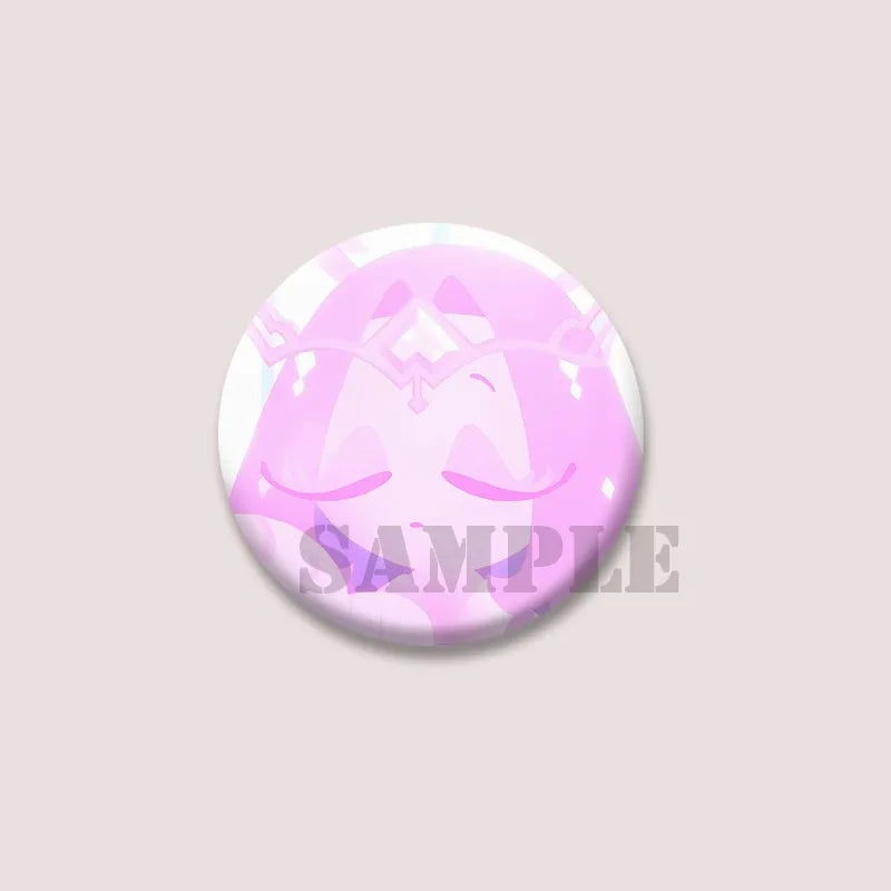 Cute Cartoon Game CRK Eternal Sugar Cookie Coin Brooch – Button Pins for Backpack, Hat, Clothes & Gifts
