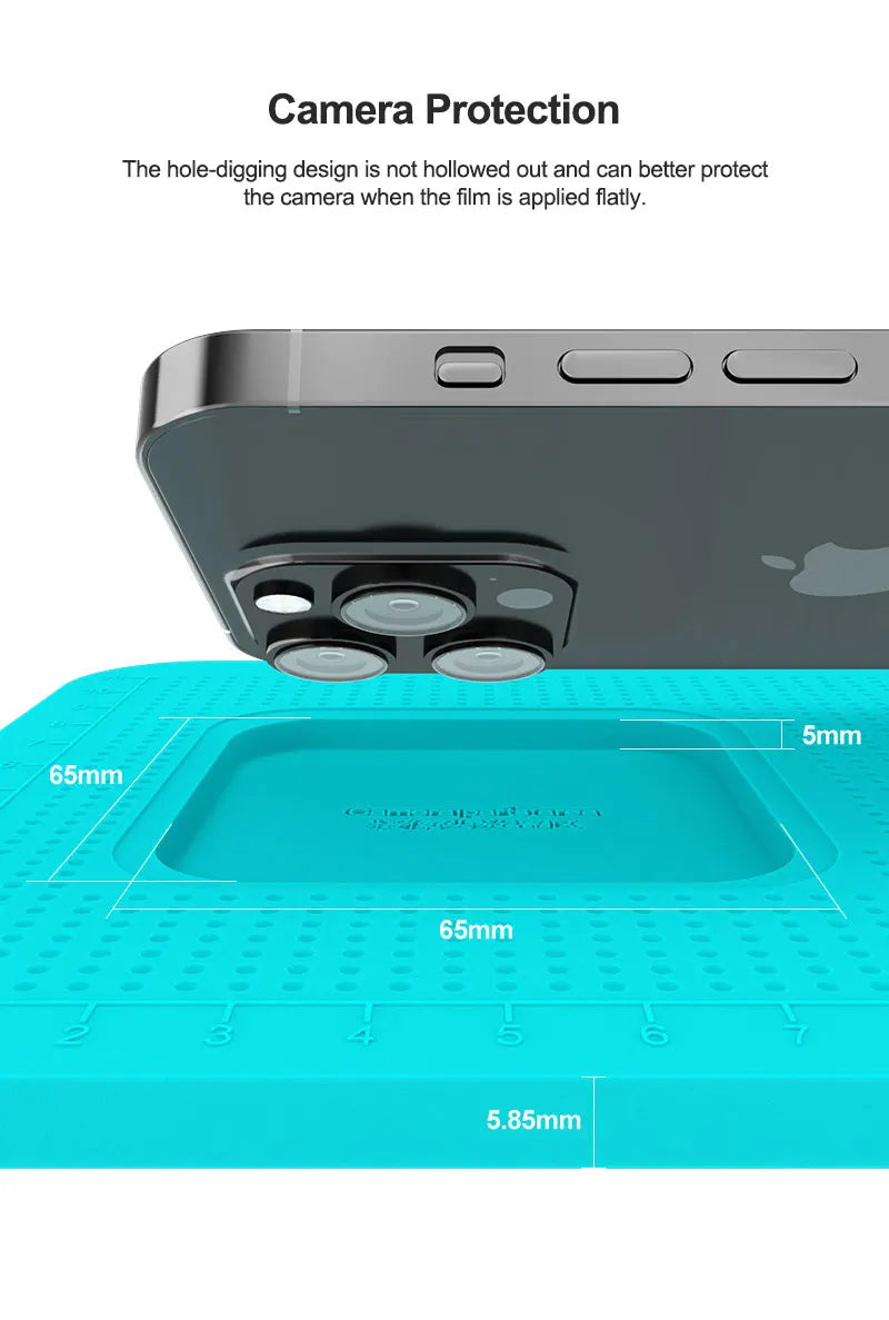 Relife RL-004DM Professional Anti-Slip Silicone Pad – Multi-Device Compatible Camera Protection and Repair Mat