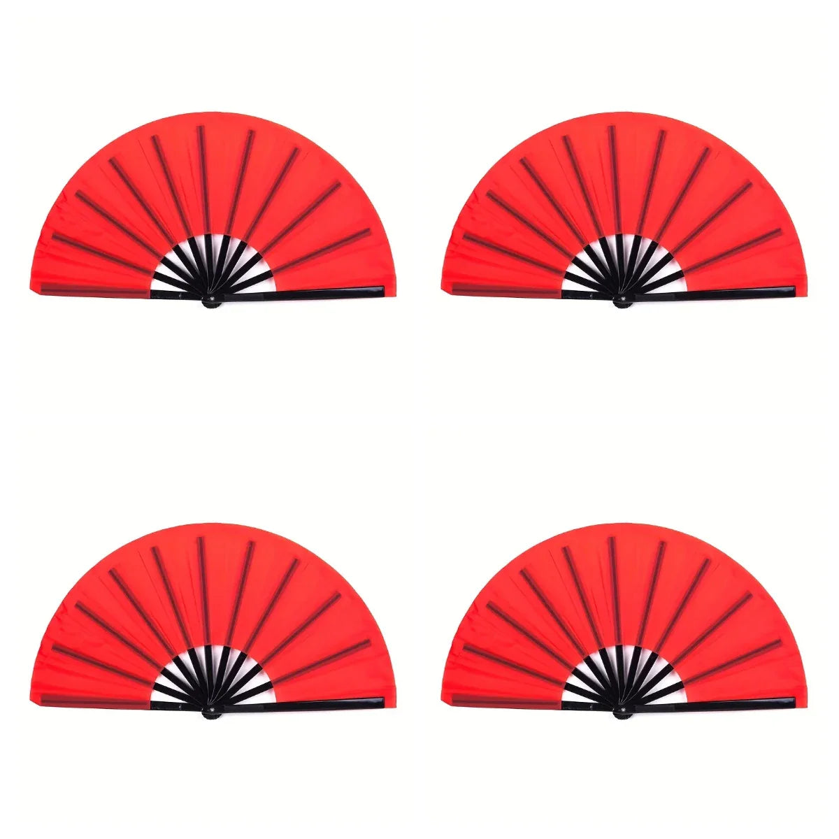 1 Kung Fu Fan – Square Chinese Symphony Fan for Fitness, Dance, Tai Chi & Martial Arts Practice
