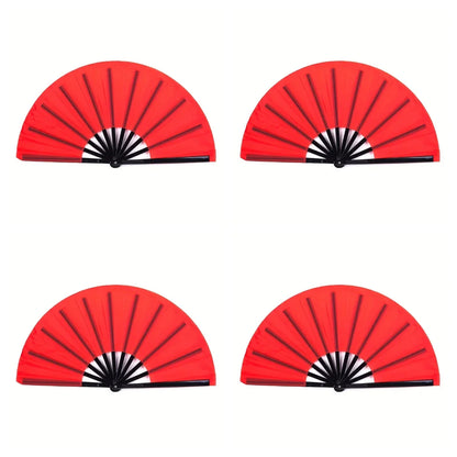 1 Kung Fu Fan – Square Chinese Symphony Fan for Fitness, Dance, Tai Chi & Martial Arts Practice