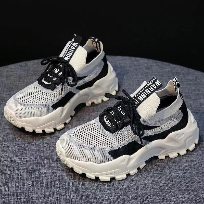 2024 Women's All-Match Mesh Casual Shoes – Breathable, Soft Bottom Sneakers for Spring & Autumn