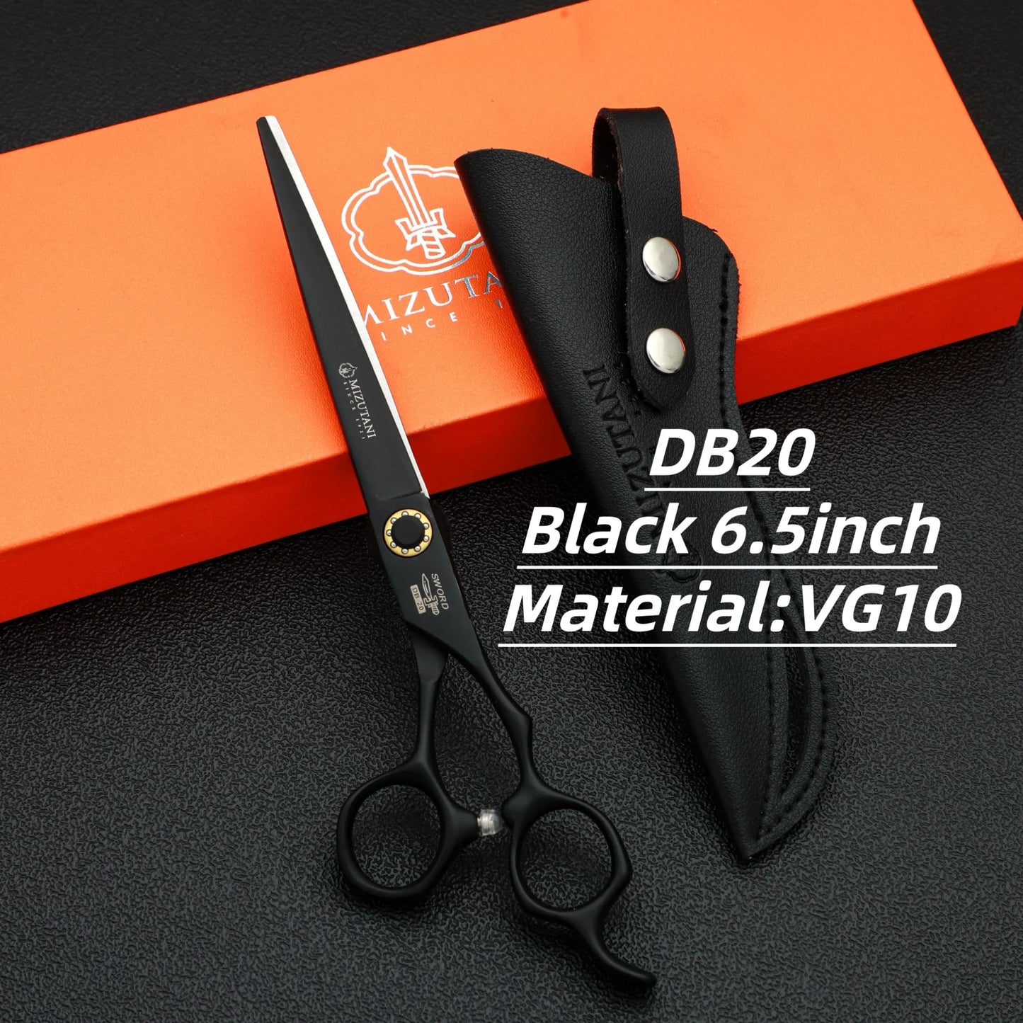 Left-Handed Professional Hairdressing Scissors – 6-Inch Hair Cutting Shears for Barbers & Hairdressers