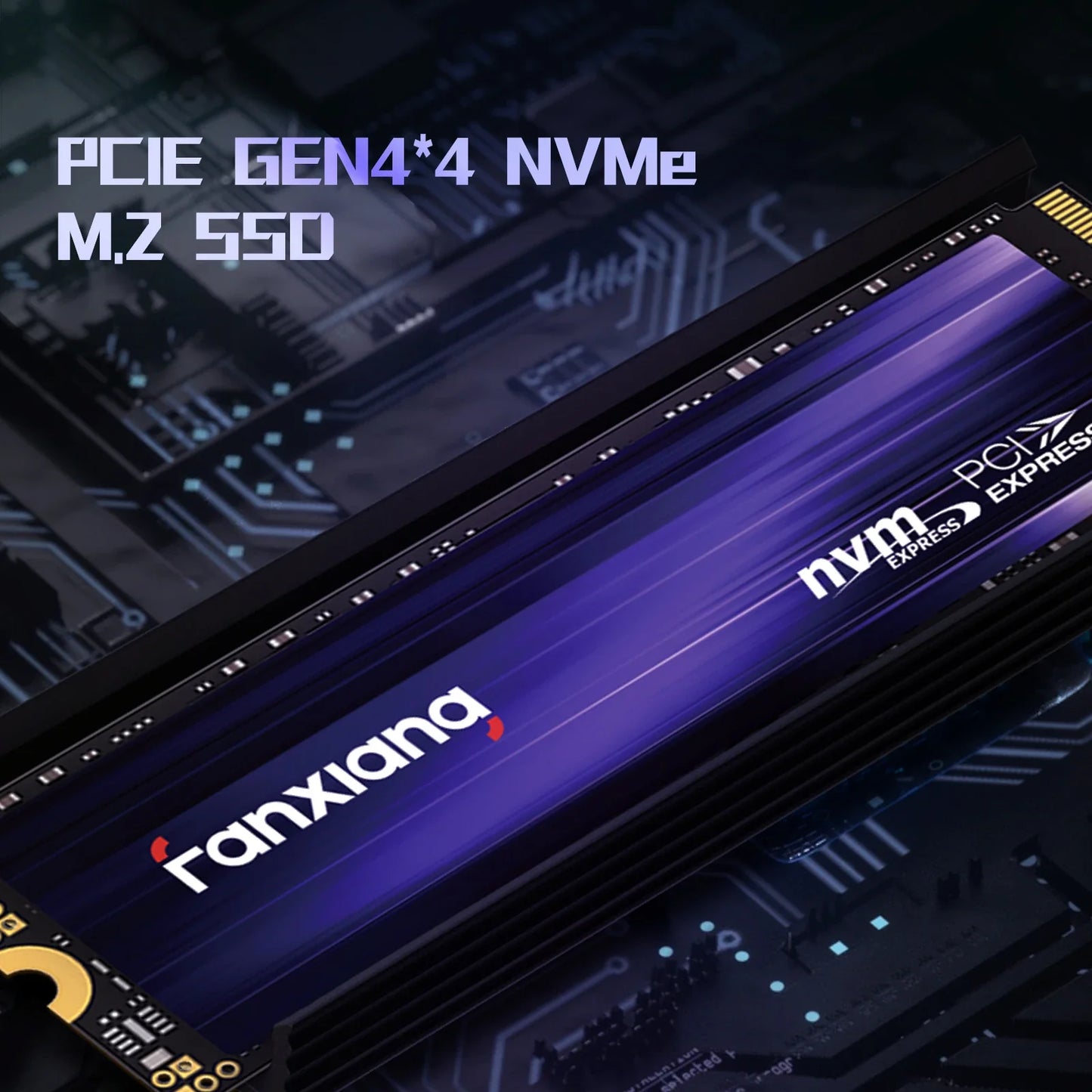 Fanxiang S500Pro/S880 M.2 SSD – 3500MB/s & 7300MB/s PCIe 3.0/4.0 NVMe Internal Solid State Drive (512GB, 1TB, 2TB, 4TB) for Laptop & PC