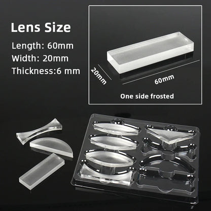 Geometric Optics Experiment Set – Convex & Concave Lens Kit for Light Refraction & Reflection Physics Teaching Science Education Gift