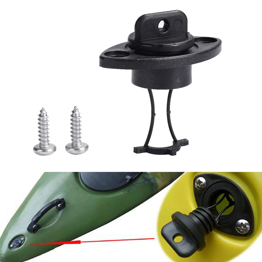 Universal Boat Drain Plug Kit – Bung for Dinghy, Kayak, Canoe, and Boat Water Infiltration Prevention Accessories