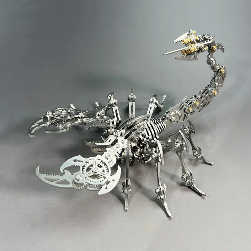 3D Metal Mechanical Insect Puzzle – Anti-Stress Assembly Toy Kit for Kids and Adults