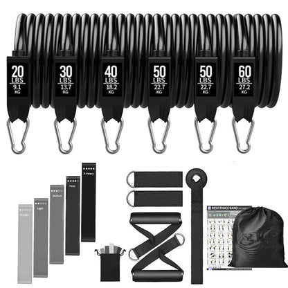 300lb Booty Resistance Band Set – Elastic Workout Harness for Home, Gym, Training & Dumbbell Exercises