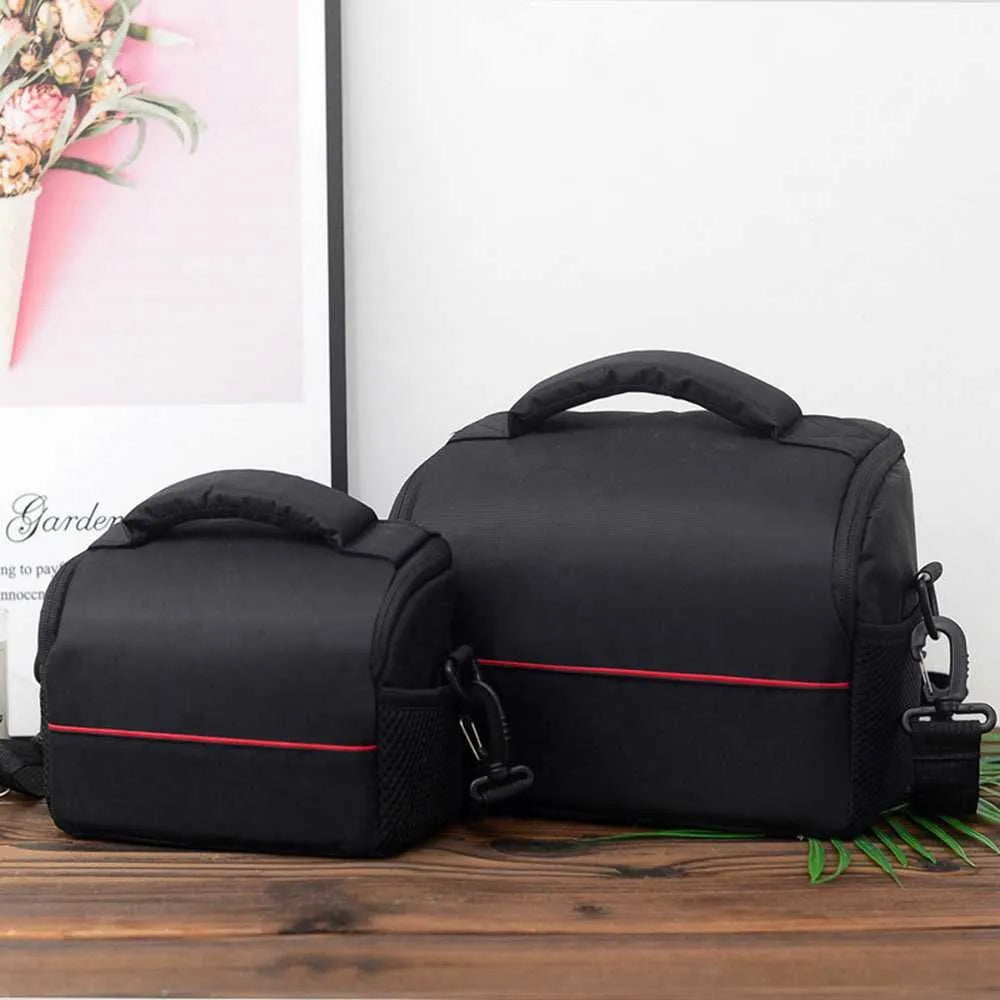 Fashion Digital DSLR Camera Shoulder Bag: Waterproof Case for Canon, Nikon, Sony - Photography Photo Bag with Lens Pouch
