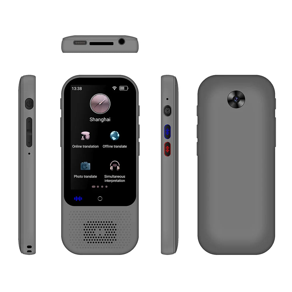 S80 Pro Portable Language Translator Device - 138 Languages, Voice & Offline Translation, ChatGPT Function