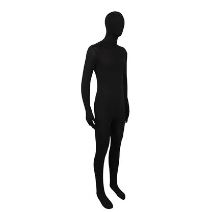 24PCS Zentai Invisible Jumpsuits – Skin-Tight Spandex Bodysuit Cosplay Costume for Halloween, Carnival & Stretch Full-Body Wear