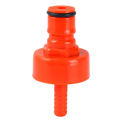 Home Brew Carbonation Cap & Line Cleaning Tool — Ball Lock Connector for Soda, Beer, PET Bottles