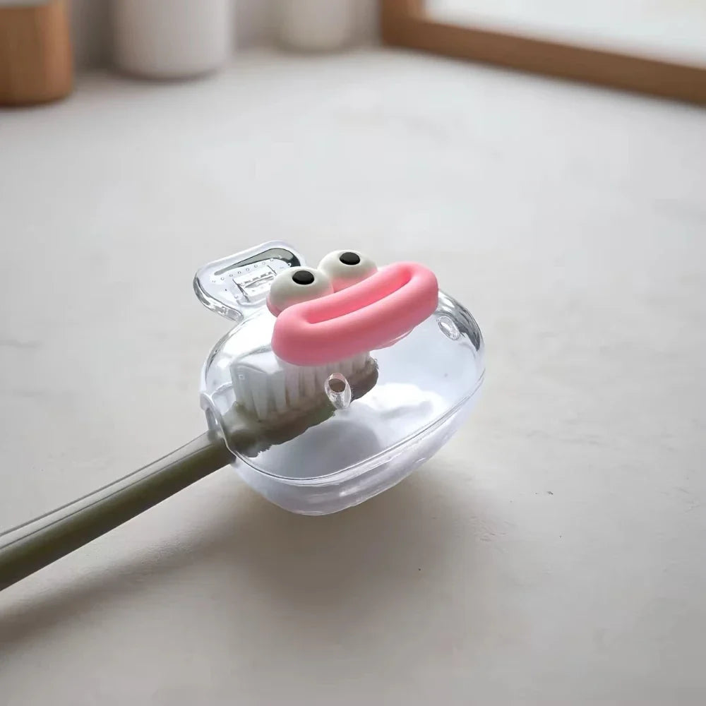 1/4PCS Toothbrush Covers - Portable Travel Toothbrush Head Protectors & Bathroom Storage Caps