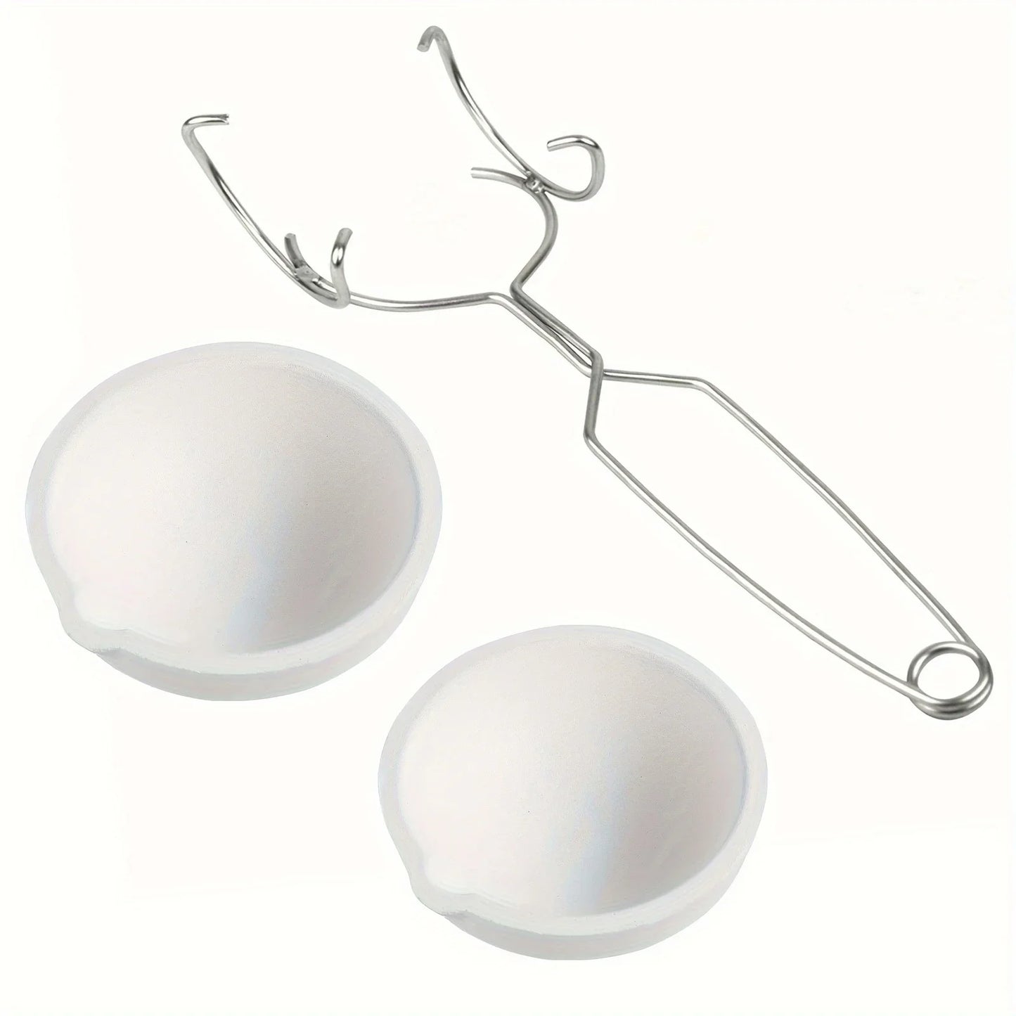 High-Temp Quartz Crucible & Melting Bowl Set – Jewelry Casting & Metal Refining Tools for Gold & Silver