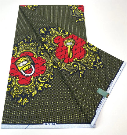 Latest Style Ankara Wax Print Fabric - 100% Cotton High Quality Soft African Real Wax Material