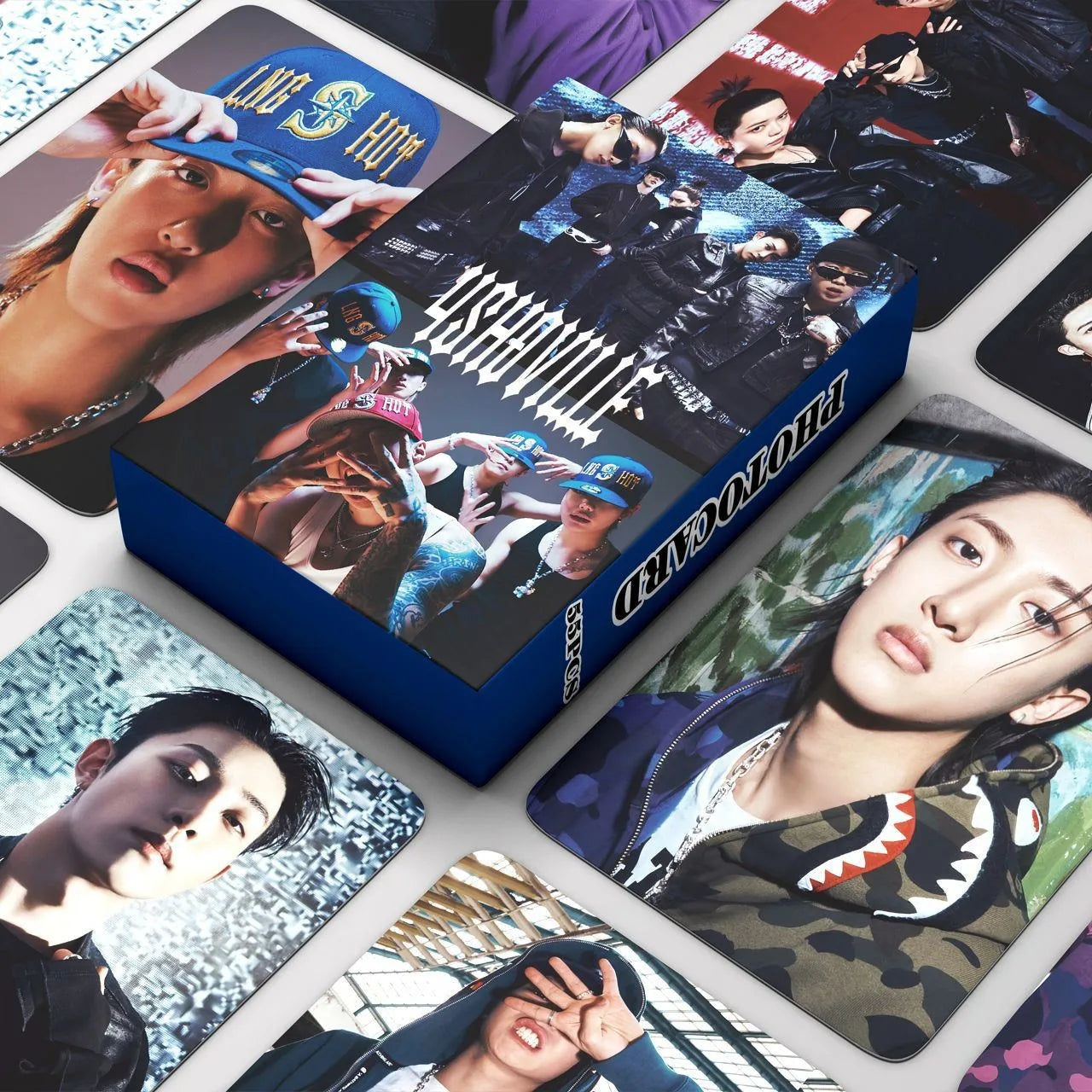 LNGSHOT 4SHOVILLE Jay Park Photo Card Set - 55 K-Pop LOMO Cards & Stickers Fan Collection Gift