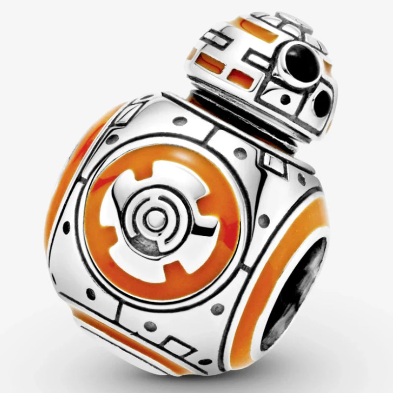 Fall New 925 Silver Plated MINISO Marvel Star Wars Rescuers Pendant Charm – Fits Original Pandora Bracelet, DIY Jewelry for Women