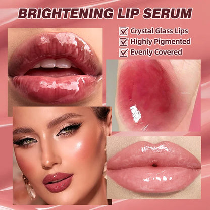 Moisturizing Lip Glaze - Hydrating Volumizing Lip Gloss for Women
