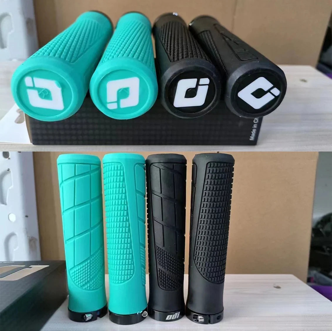 ODI Lock-On Bicycle Grips – Anti-Slip MTB Handlebar Covers for Mountain Bike, BMX, Folding & DH Cycling Parts