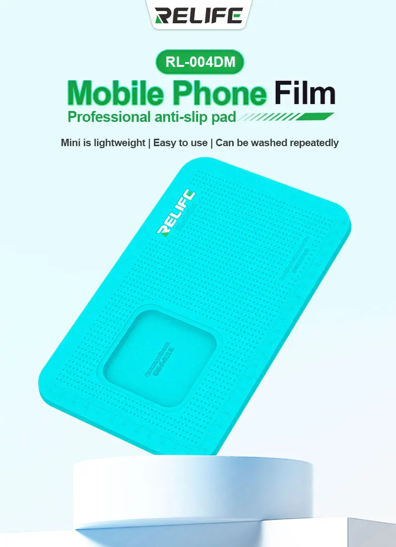 Relife RL-004DM Professional Anti-Slip Silicone Pad – Multi-Device Compatible Camera Protection and Repair Mat