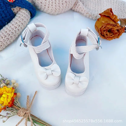 60CM BJD Doll Shoes - PU Leather Single Sandals Accessories for 1/3 Scale Dolls