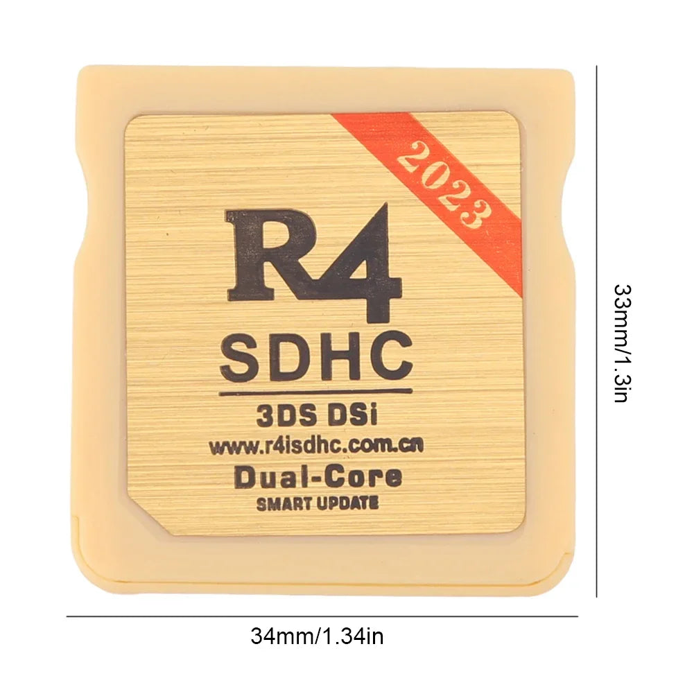 New R4 SDHC Adapter Pro – Flashcard Memory for 3DS, DSI XL/LL, DSL, DS RTS LIFE Video Games