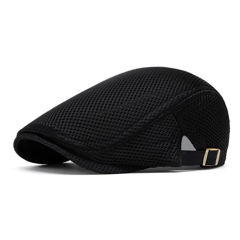 Camouflage Mesh Baseball Cap - Adjustable Outdoor Sun Hat for Men & Women