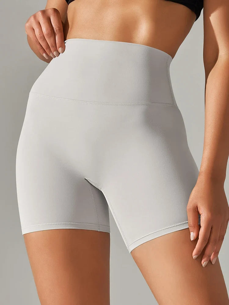 Women High Waist Yoga Legging Shorts - Squat Proof Quick Dry Fitness Cycling Shorts for Gym Workout & Sports