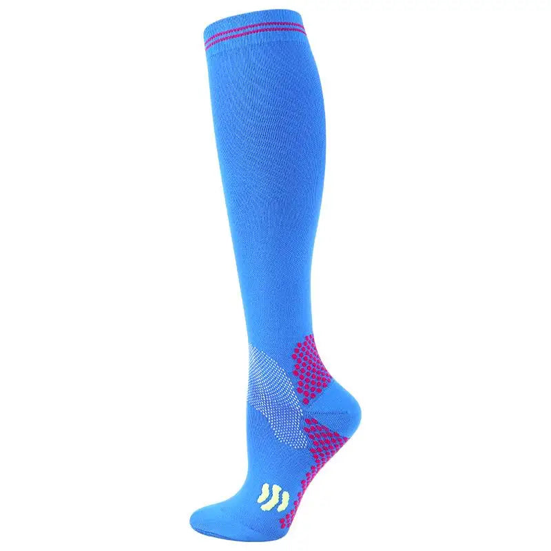 S-XXL Compression Socks - Medical Support Stockings for Nurses, Doctors, Golf, Sports & Varicose Vein Relief