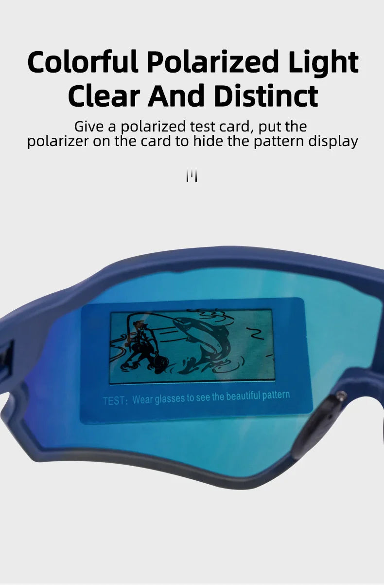 ROCKBROS MTB/Road Bike Glasses – UV400 Polarized Photochromic Cycling Eyewear