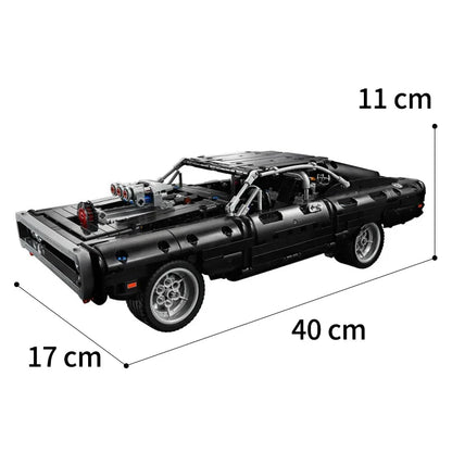 2024 New High Difficulty Racing Car Building Blocks – 1077PCS Model, Assemble Bricks for Kids Birthday & Christmas Gifts