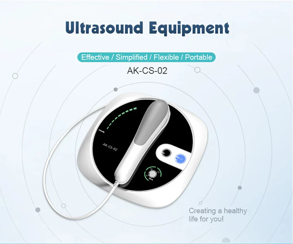 Ultrasound Physiotherapy Massage Device – 1MHz Ultrasonic Instrument for Muscle & Joint Pain Relief, Drug-Free Therapy