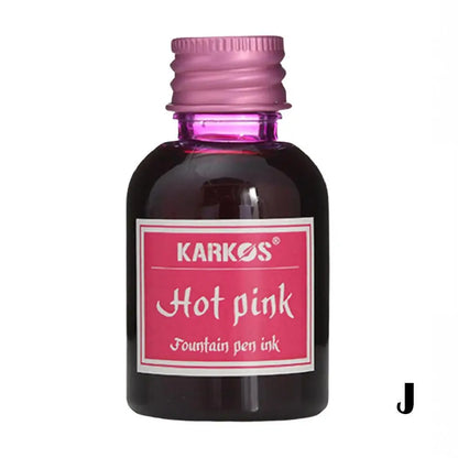 20/30ml Fountain Pen Ink – High-Quality Pure Color Ink for Calligraphy, Writing, and School Stationery