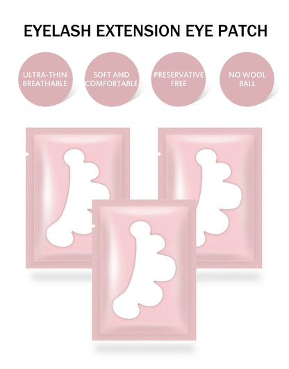 20/50 Pairs Hydrogel Lash Extension Patches | Under Eye Stickers for Grafting & Makeup | Eyelash Extension Tools