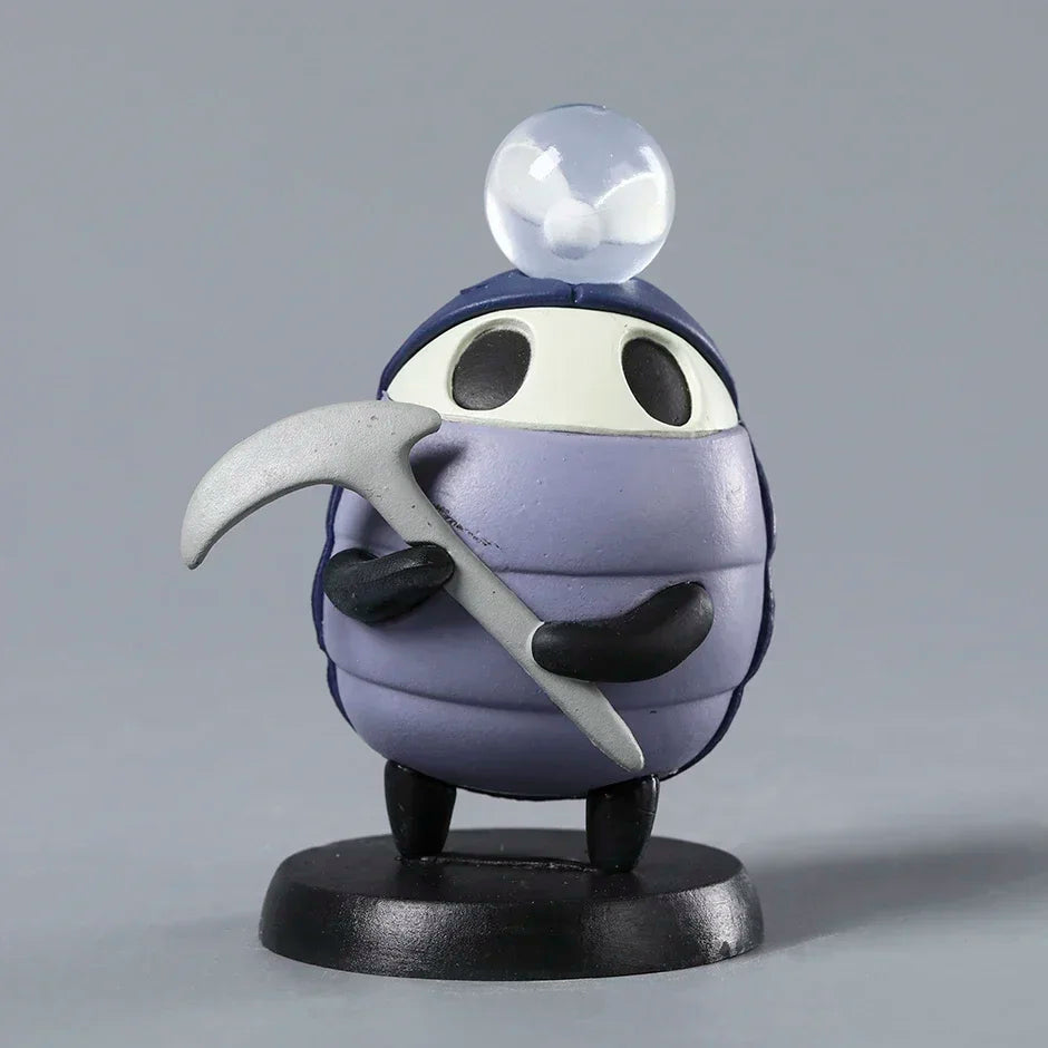 Hollow Knight PVC Figure Set | Hornet, Knight, Zote, Grub, Quirrel, Cornifer & Myla Desktop Decoration Toys