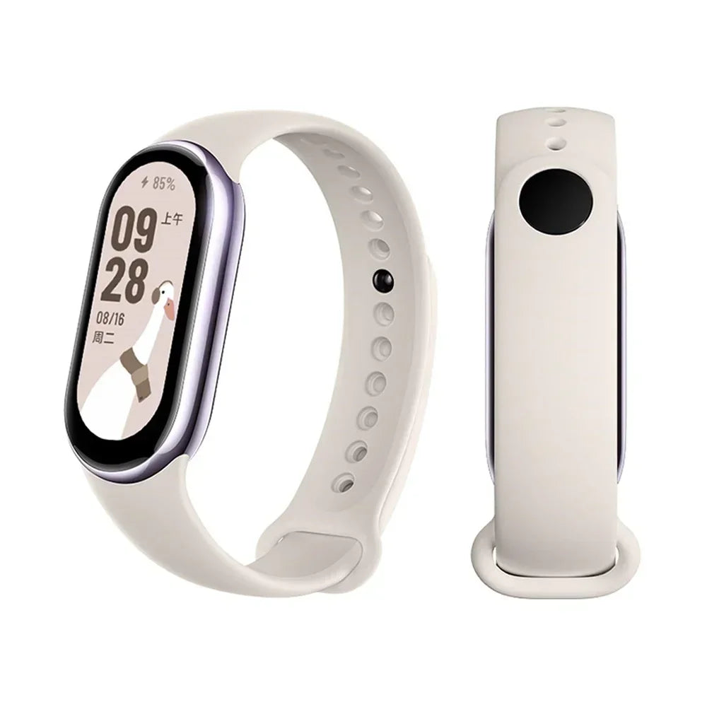 Silicone Sport Strap for Xiaomi Mi Band 8 NFC – Replacement Smartwatch Bracelet