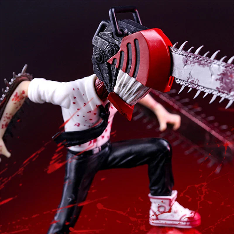 17cm Chainsaw Man Denji Figure – PVC Anime Action Figurine, Collectible Model, Desktop Decoration, Gift for Adults & Kids