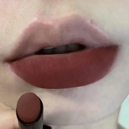 TX010 Thin Tube Matte Lipstick – Waterproof, Sweatproof, Long-Lasting Lip & Cheek Makeup