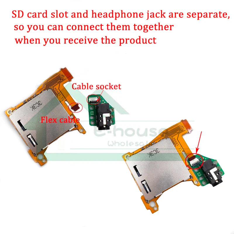 Nintendo Switch OLED & Lite Micro SD Card Reader – Game Cartridge Slot Adapter for NS V1/V2
