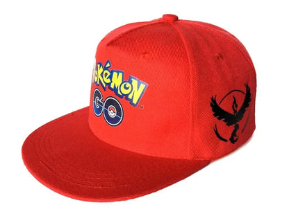 Pikachu Anime Baseball Cap - Adjustable Cartoon Cosplay Hat for Men, Women & Kids Sports Hip Hop Style Gift