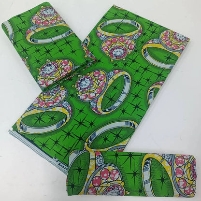 High Quality African Wax Print Fabric - 100% Cotton Soft Ankara Real Wax Fashion Material