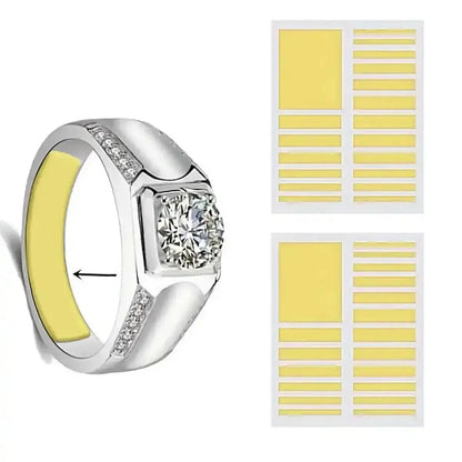 4PCS Ring Size Adjuster - Colorful EVA Sizing Pads for Loose Rings & Jewelry Fit Correction