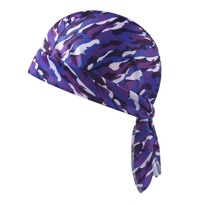 Camouflage Headband Bandana - Breathable Sun Protection Headscarf for Cycling, Sports & Outdoor Wear