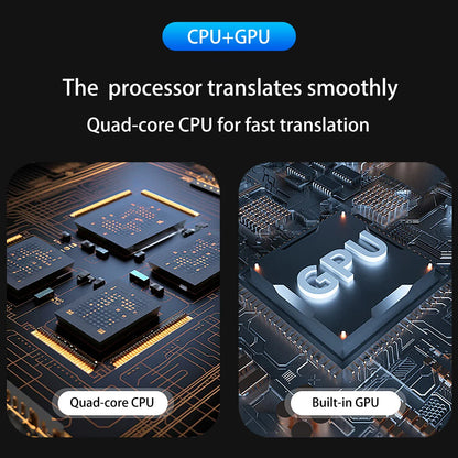 Portable S85 Language Translator Device - 138 Languages, Voice & Offline Translation, Video Recording Support