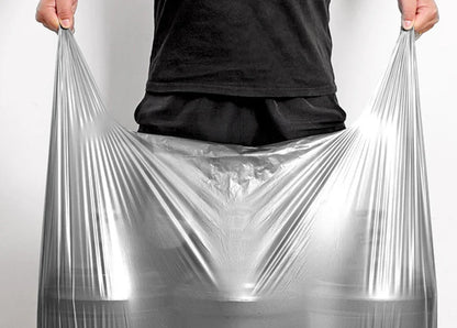 10PCS Large Plastic Storage Bags — Thick Moving & Organizer Bags for Clothes, Toys, Bedding, Duvets