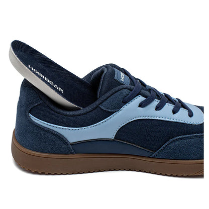 HOBIBEAR Unisex Wide Toe Sneakers — Minimalist Non-Slip Lace-Up Mesh Casual Shoes for Men & Women